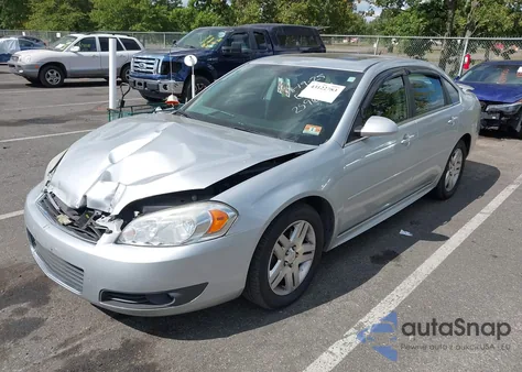 2011 Chevrolet Impala Lt из США, поврежденный, VIN 2G1WB5EK8B1125968